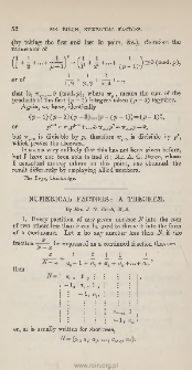 Note on a problem in the theory of numbers