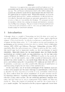 Data-mining approach to priors in the analysis of short time series