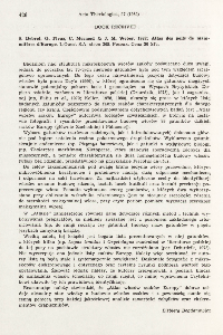 Book received. S. Debrot, G. Fivaz, C. Mermod, J. M. Weber, 1982: Atlas des poils de mammifères d'Europe. L'Ouest S. A., Peseux, 208 pp