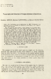 Topography and structure of corpus striatum in Insectivora