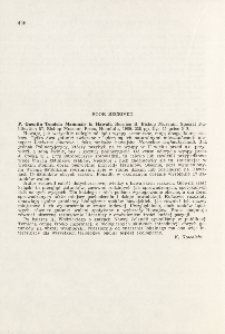 Book received. P. Q. Tomich, 1969: Mammals in Hawaii. Bishop Museum Press, Honolulu, 238 pp