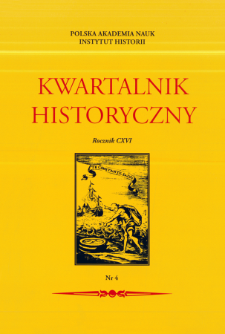 "Liberał" wśr&oacute;d "pułkownik&oacute;w" - działalność polityczna Kazimierza Świtalskiego w latach 1930-1935