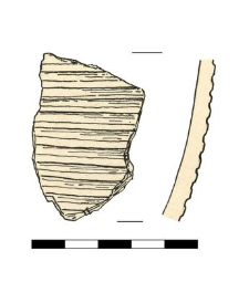 vessel's belly, fragment