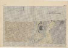 KZG, I 700 B D, 800 D, plan archeologiczny wykopu