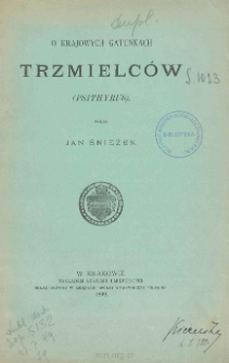 O krajowych gatunkach Trzmielc&oacute;w (Psithyrus)