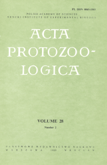 Acta Protozoologica, Vol. 28, Nr 2