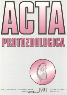 Acta Protozoologica Vol. 30 Nr 2 (1991)