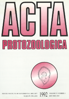 Acta Protozoologica Vol. 31 Nr 4 (1991)