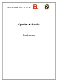 Opowiadanie i media