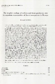 The trophic ecology of wolves and their predatory role in ungulate communities of forest ecosystems in Europe