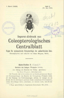 Apion-Studien II. (Curcul.) : Revision des Subgen. Protapion Schilsky. (45. Beitrag zur Kenntnis der Subfam. Apioninae)