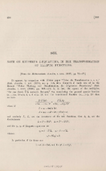 Note on Kiepert's L-equations, in the transformation of elliptic functions