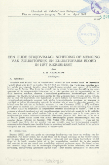 Een oude strijdvraag: scheiding of menging van zuurstofrijk en zuurstofarm bloed in het kikkerhart