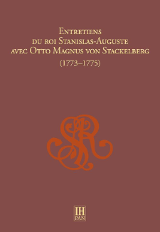 Entretiens du roi Stanislas-Auguste avec Otto Magnus von Stackelberg : (1773-1775)