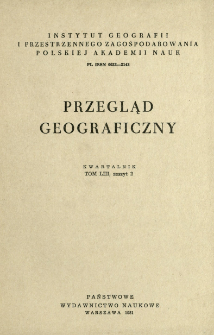 Przegląd Geograficzny T. 53 z. 2 (1981)