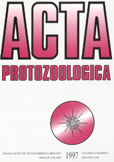 Acta Protozoologica, Vol. 36, Nr 1 (1997)