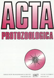Acta Protozoologica, Vol. 36, Nr 3 (1997)
