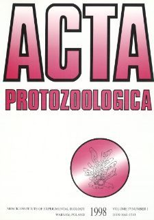 Acta Protozoologica, Vol. 37, Nr 1 (1998)