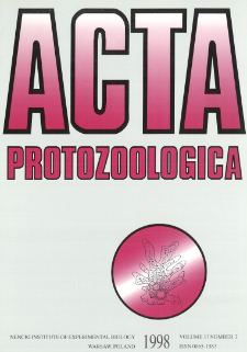 Acta Protozoologica, Vol. 37, Nr 3 (1998)