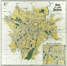 Plan der Stadt Pozen