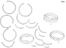 bracelet of a spiral band (Łubna) - metallographic analysis