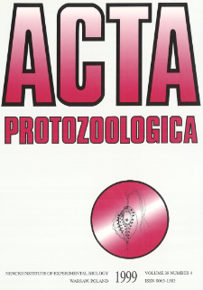 Acta Protozoologica, Vol. 38, Nr 4 (1999)