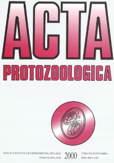 Acta Protozoologica, Vol. 39, Nr 2 (2000)