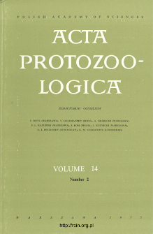Acta Protozoologica, Vol. 14, Nr 2 (1975)