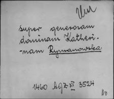 Kartoteka Słownika staropolskich nazw osobowych; Rym - Ryn