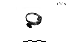 bracelet with spiral discs (Łubna) - chemical analysis