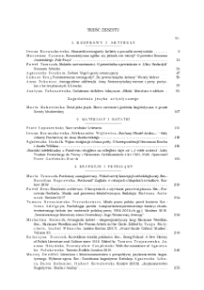 Pamiętnik Literacki, Z. 3 (2019), Treść zeszytu