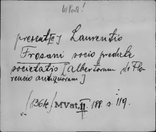 Kartoteka Słownika staropolskich nazw osobowych; Wyłączone obce Czesi, Węgrzy, Włosi
