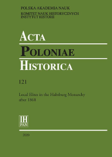 Incomplete Intelligentsia: Efforts of Folk Teachers to Improve Their Social Status within the Habsburg Monarchy