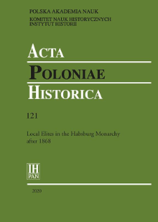 A Municipality against the State: Power Relations between State and Local Self-Government Representatives, Based on the Example of Bohemia at the Turn of the Nineteenth Century