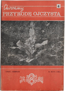 The ragwort, Senecio umbrosus a species new to the flora of Poland and to the Tatra National Park