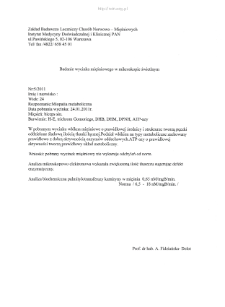 Files for neuromuscular diseases (2011) - nr 5/11