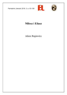 Miłosz i Eliasz