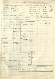 Miesięczny wykaz spostrzeżeń meteorologicznych. Luty 1964