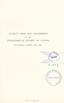 Note on a remarkable Pupal Structure