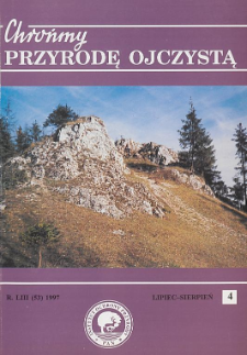 Project of augmentation and educational organization of the Skałka Rogoźnicka nature reserve in the Pieniny Klippen Belt