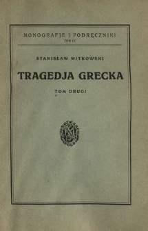 Tragedja grecka. T. 2