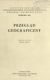 Przegląd Geograficzny T. 51 z. 2 (1979