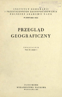 Przegląd Geograficzny T. 51 z. 1 (1979)