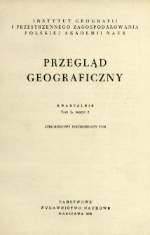 Przegląd Geograficzny T. 50 z. 2 (1978)