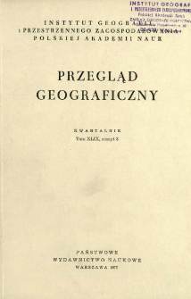 Przegląd Geograficzny T. 49 z. 3 (1977)