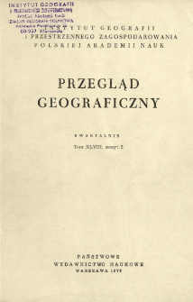 Przegląd Geograficzny T. 48 z. 2 (1976)