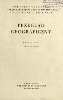 Przegląd Geograficzny T. 47 z. 3 (1975)