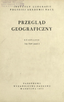 Przegląd Geograficzny T. 44 z. 2 (1972)