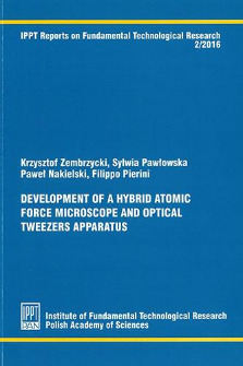 Development of a hybrid Atomic Force Microscope and Optical Tweezers apparatus