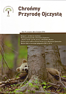Bocian biały Ciconia ciconia w powiecie bydgoskim w latach 2013–2014. Stan aktualny i zmiany